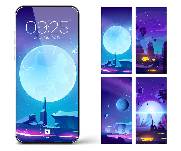 Screen Illustrations Example